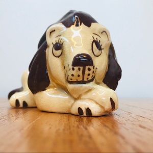 Vintage Daydreaming Lion Figurine